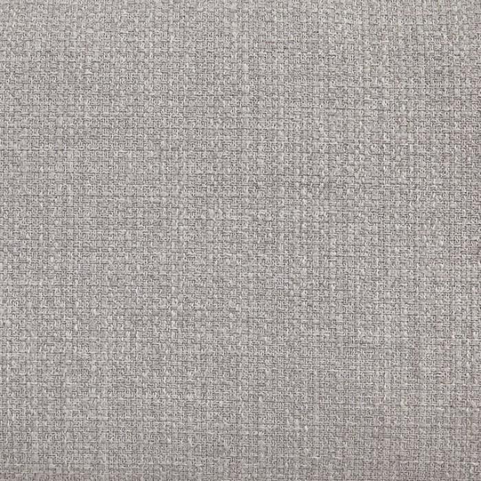 Light Gray Linen-like Fabric Sofa and Ottoman L1749
