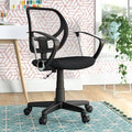 Gray Task Chair with Arms S620726