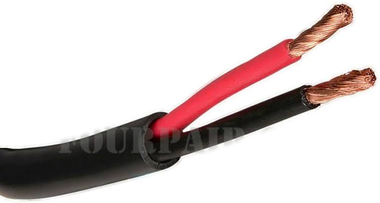 14 AWG 14/2 In-Wall Outdoor Burial UV CL3 Speaker Wire Cable Black 250ft L9927