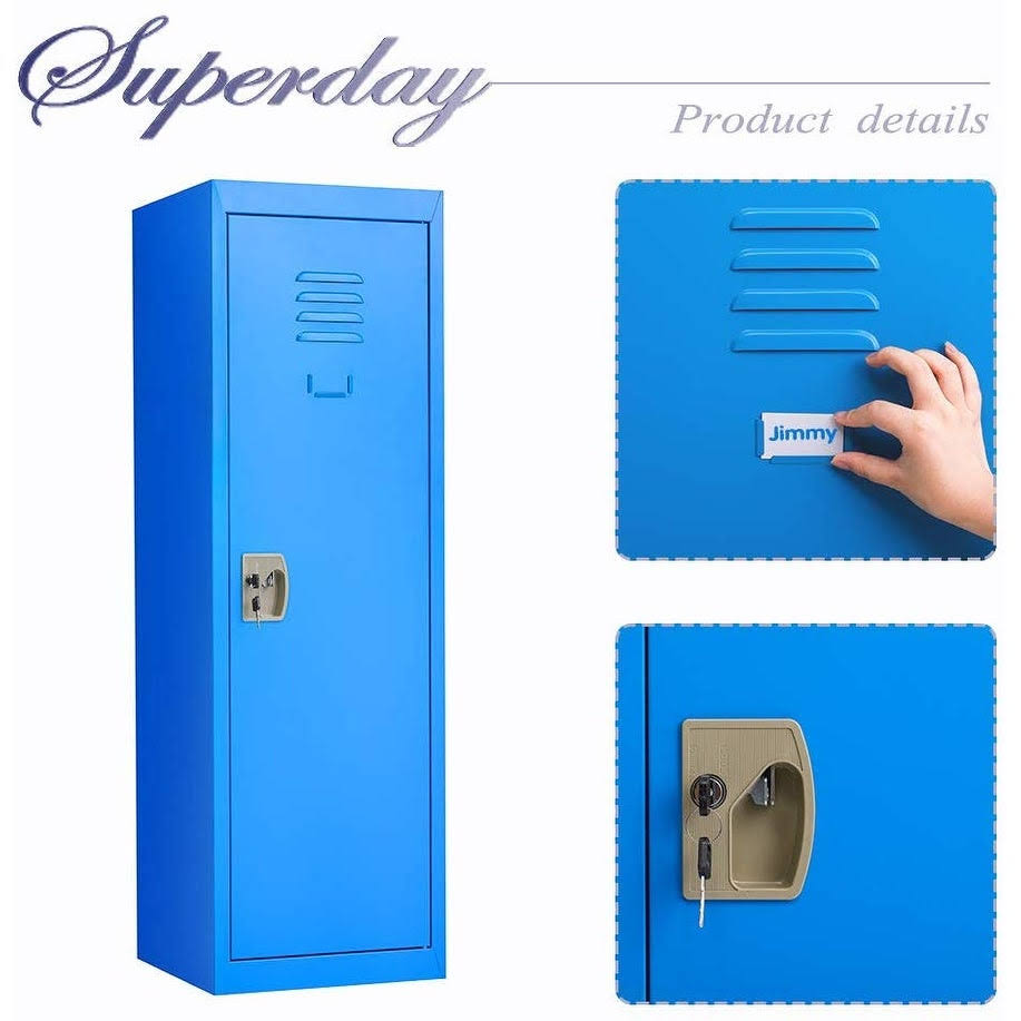 Orange Metal Locker B765255