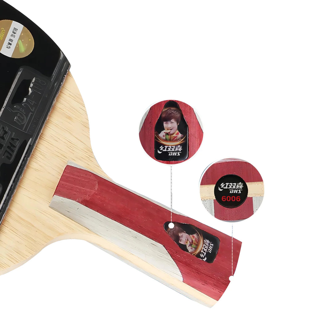 ITTF Approved Table Tennis Racket with Carrying Case U912
