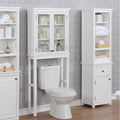 Over-the-Toilet Storage with Glass Doors X652