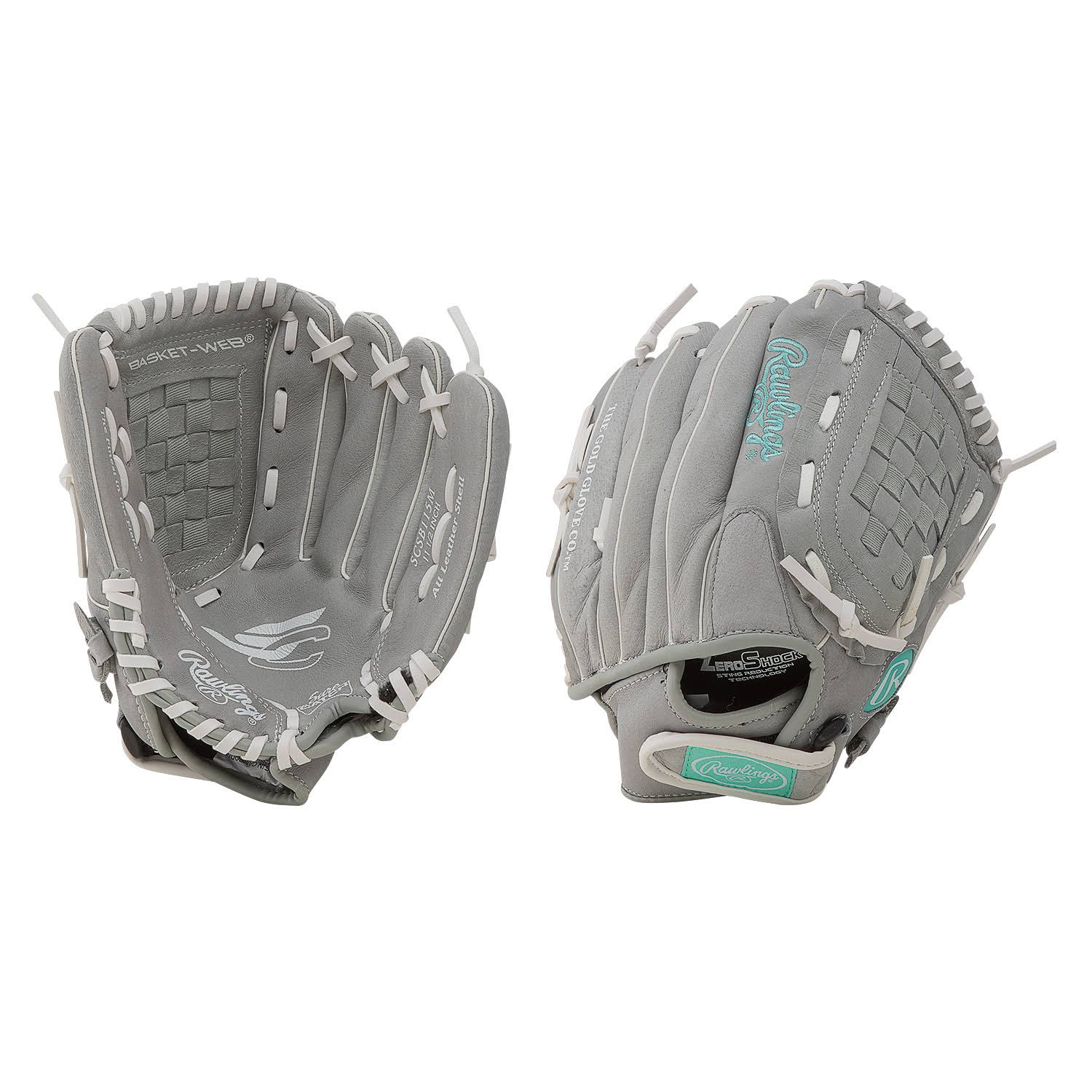 Gray Fastpitch Glove R14525