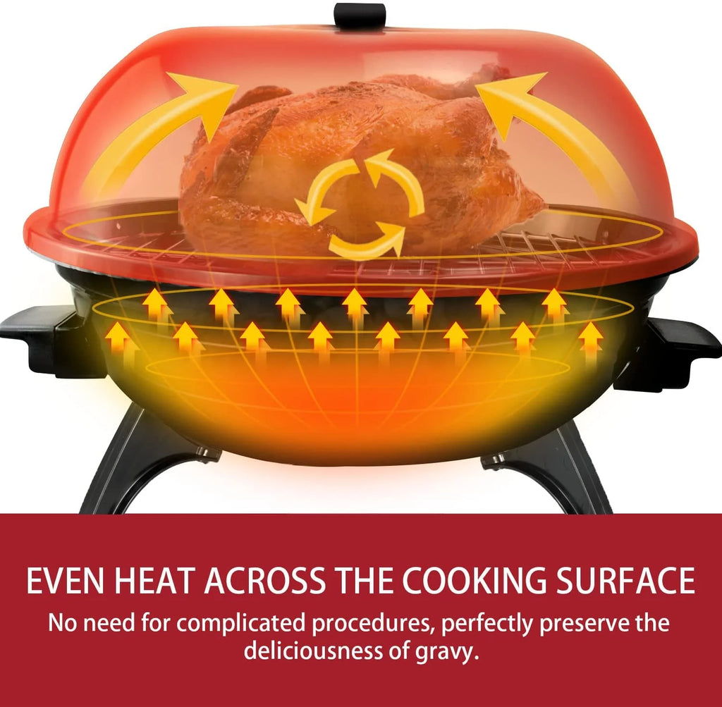 1600W Portable Electric Grill E856149