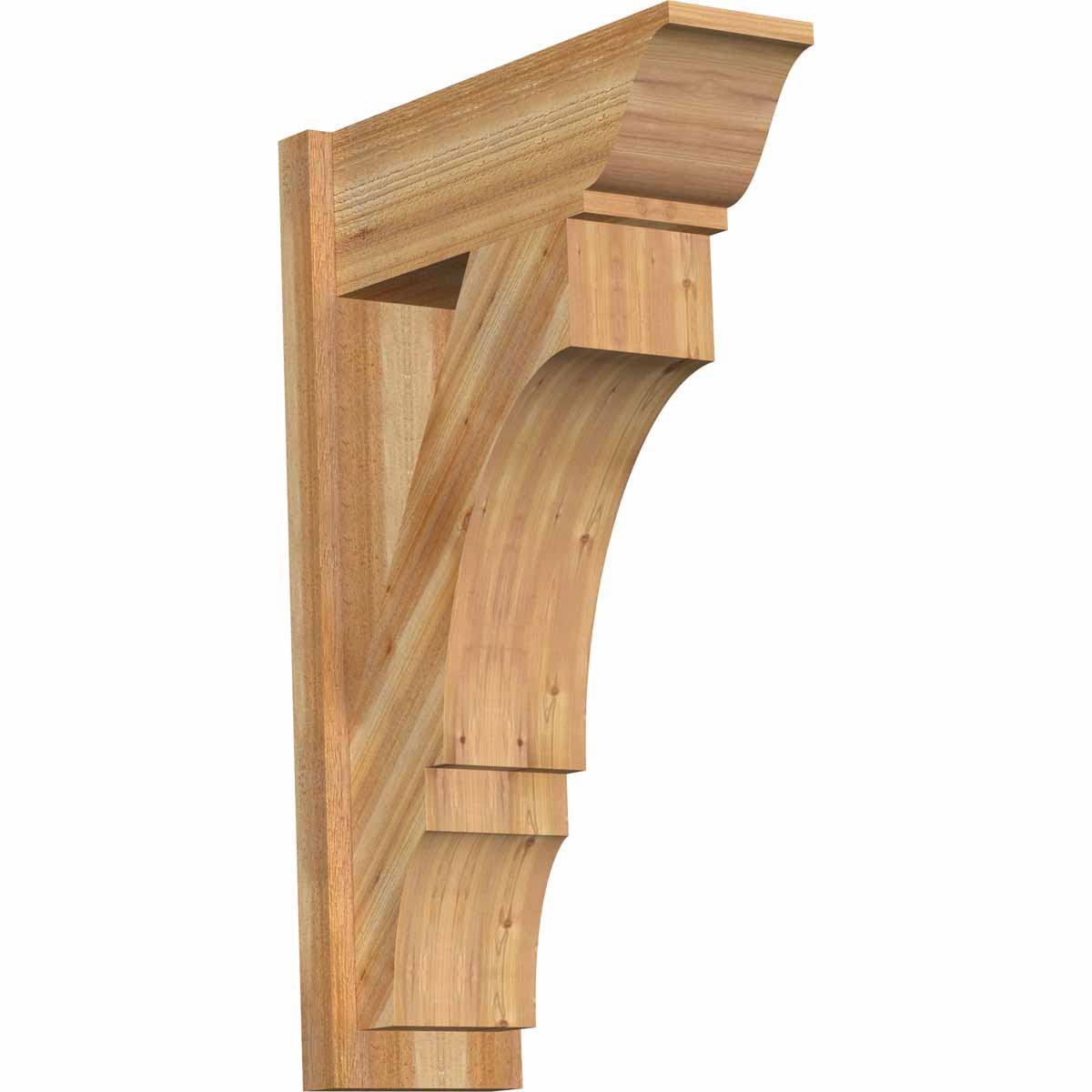 8x22W x 22x22D x 34x22H Balboa Rough Sawn Traditional Outlooker J6612