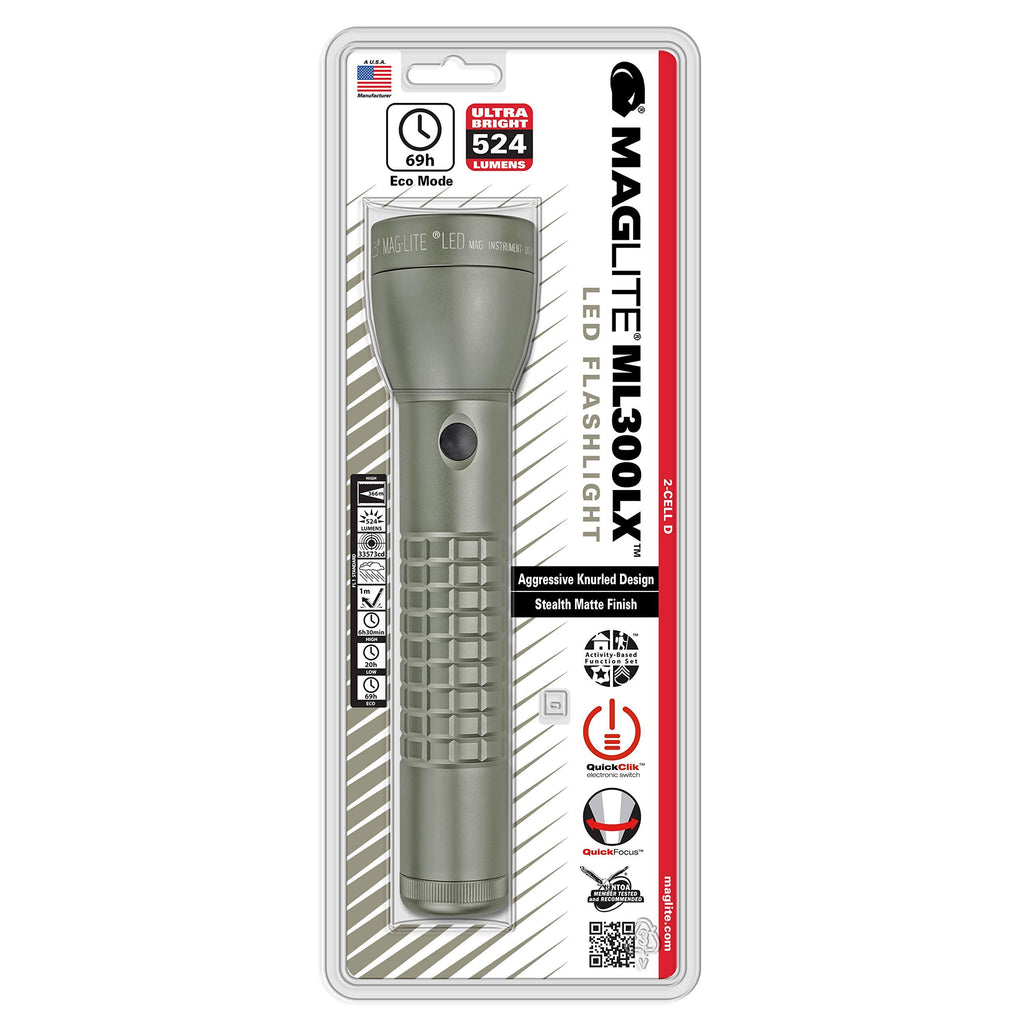 Foliage Green 2-Cell D LED Flashlight M644504