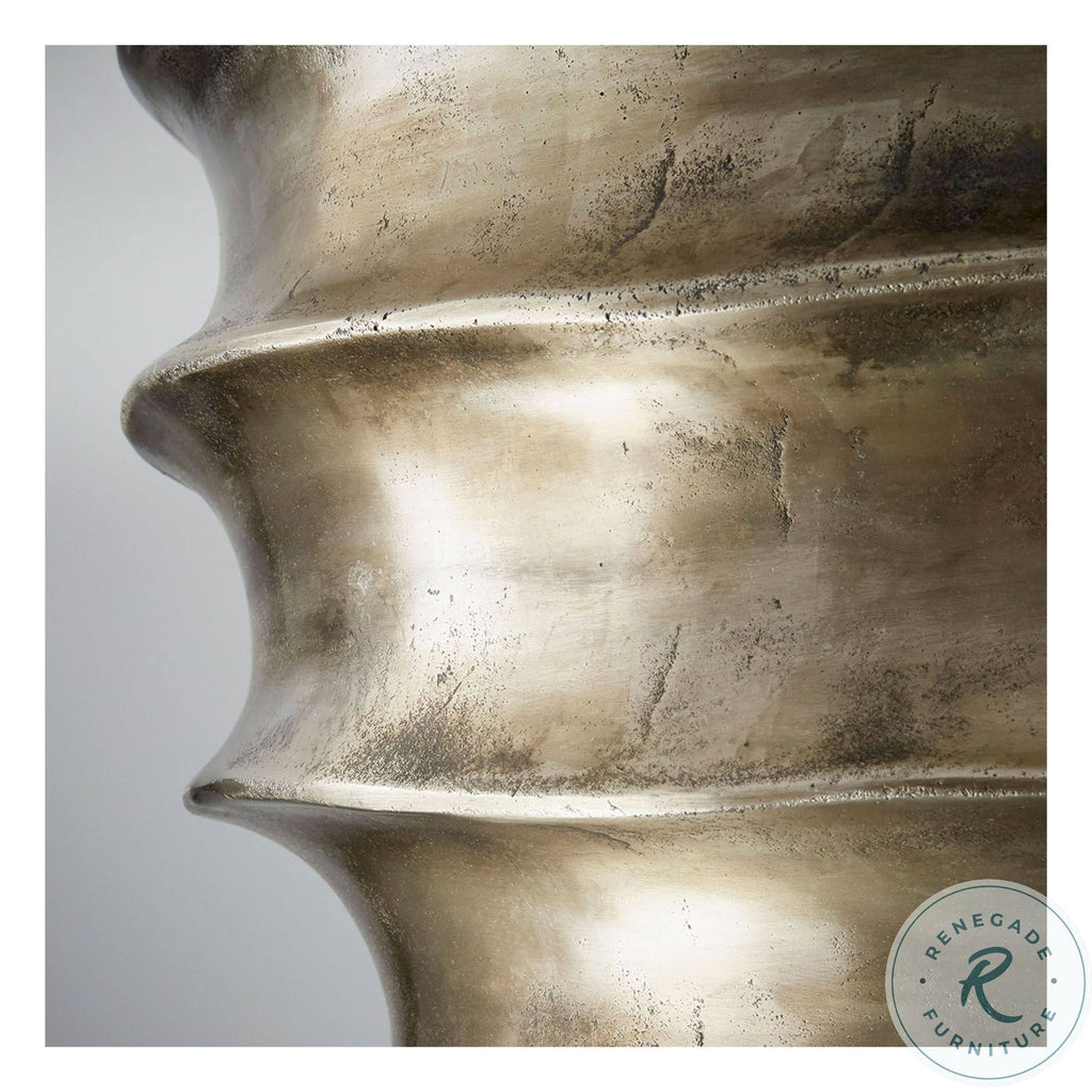 Cyan Wall Shelf - Pewter O1733