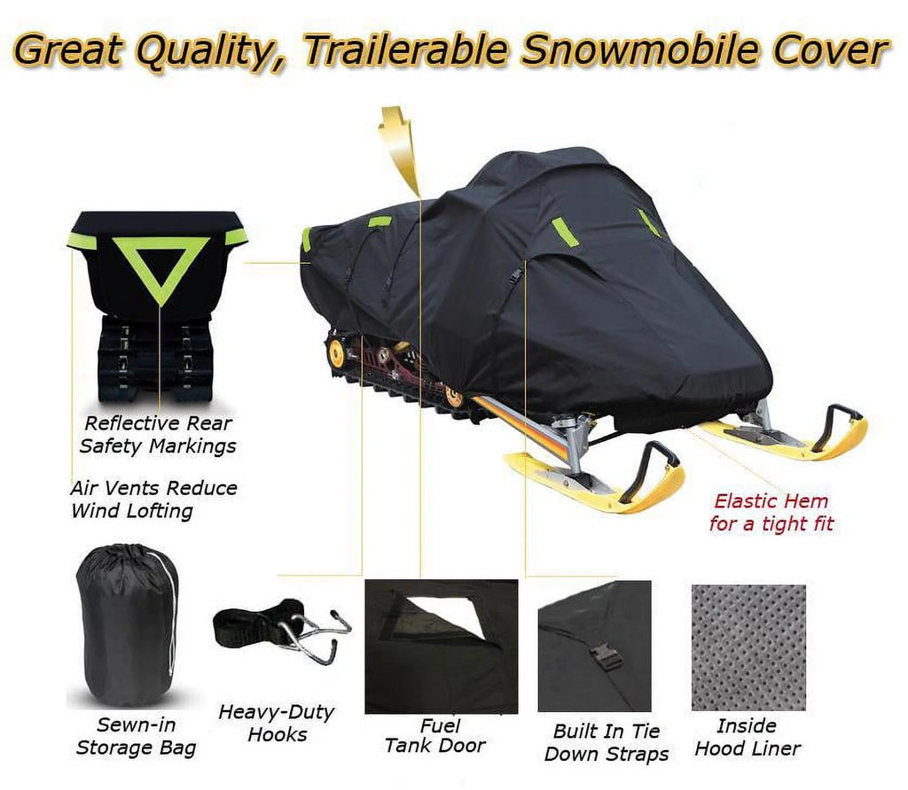 Trailerable 600 Denier Snowmobile Cover O198521