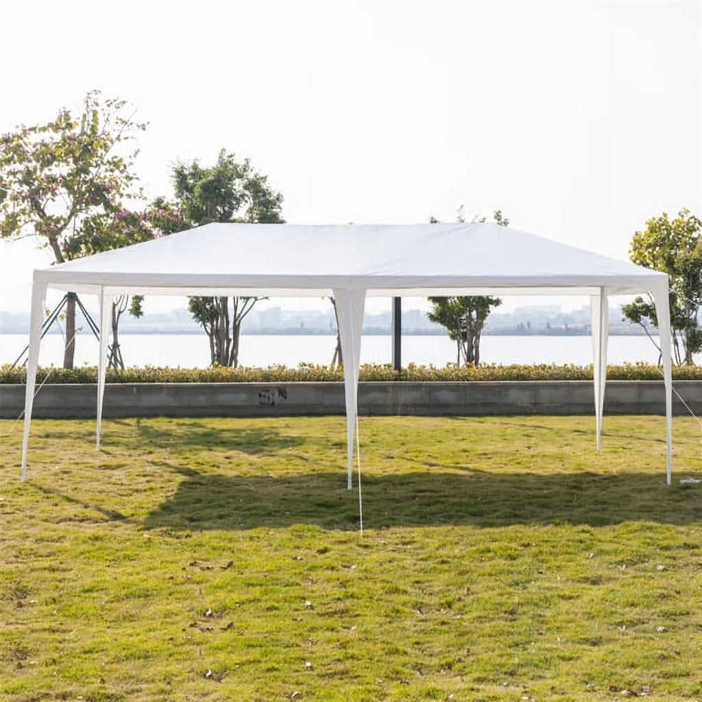 10x30ft White Canopy Tent with 7 Removable Sidewalls R819