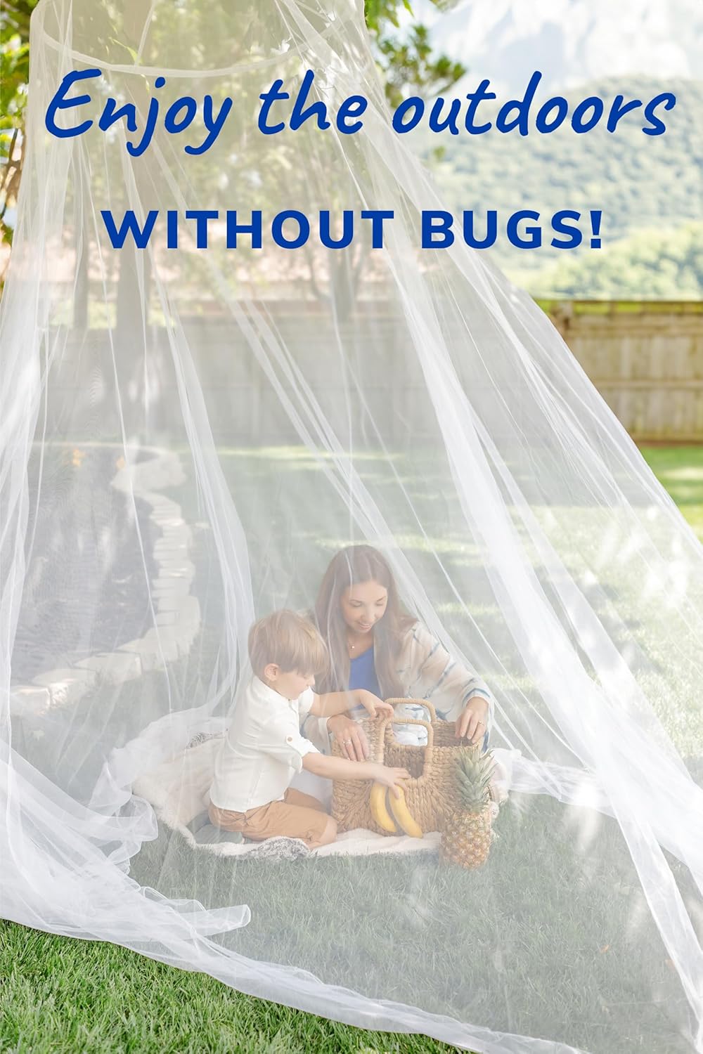 Extra Large Mosquito Net for Bed N438900