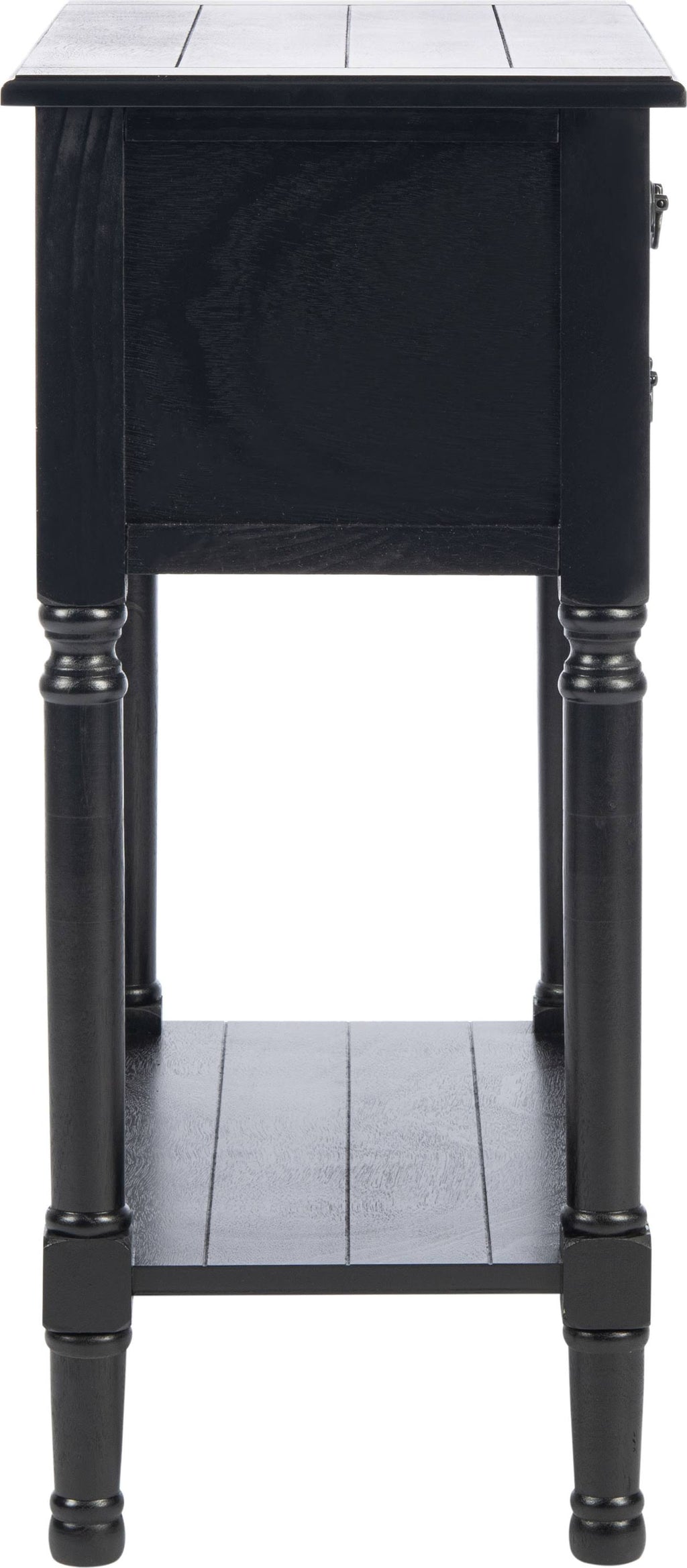 Black 3 Drawer Console Table E2087