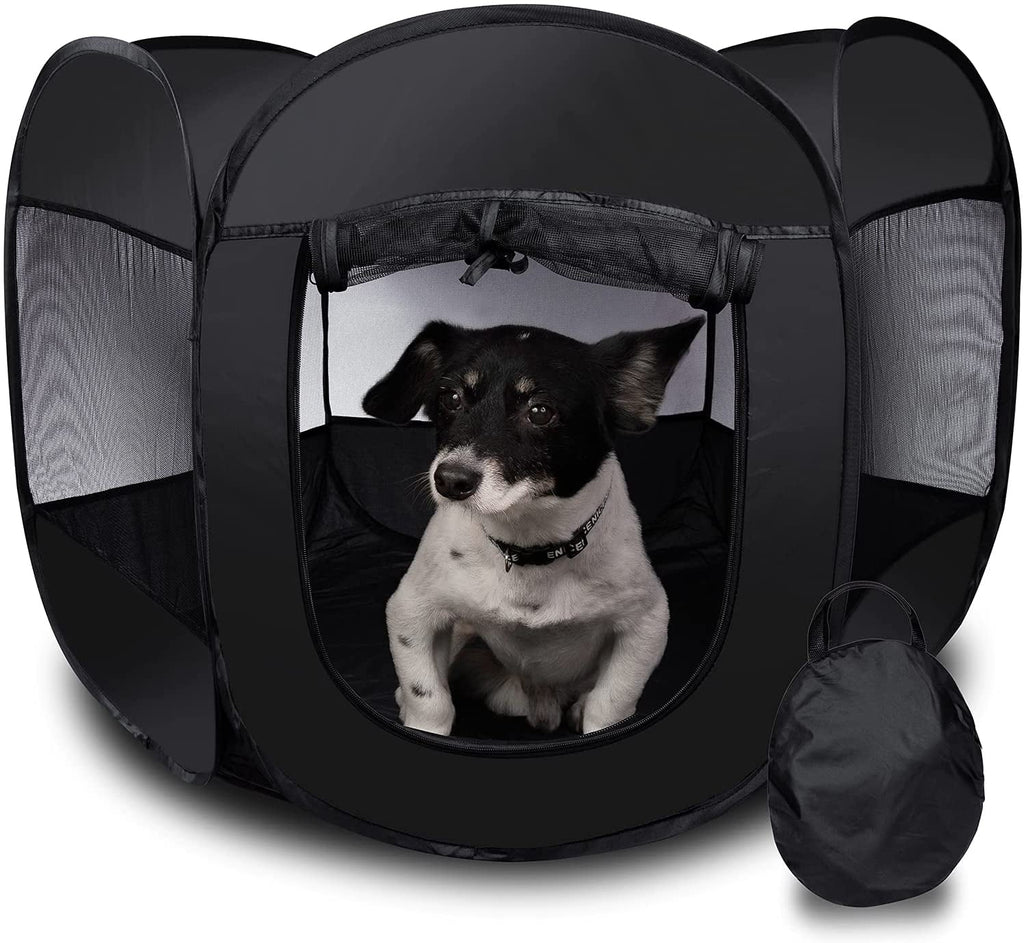 Medium Size Pop-Up Mesh Pet Playpen Tent Q5003