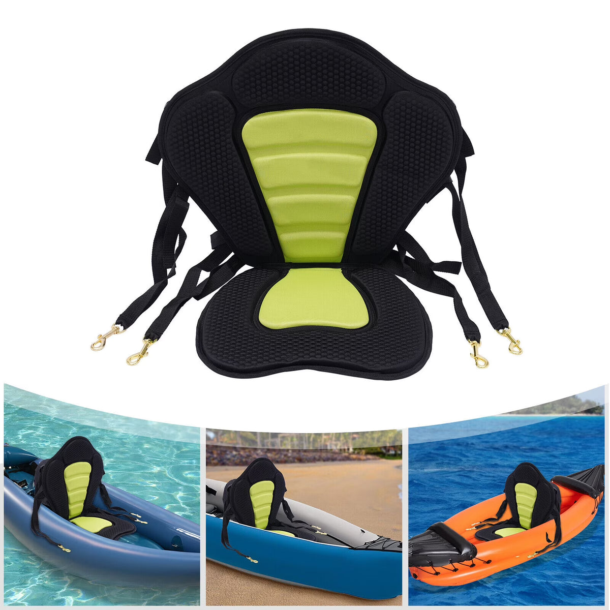 Padded Kayak Seat with Storage Bag N12648
