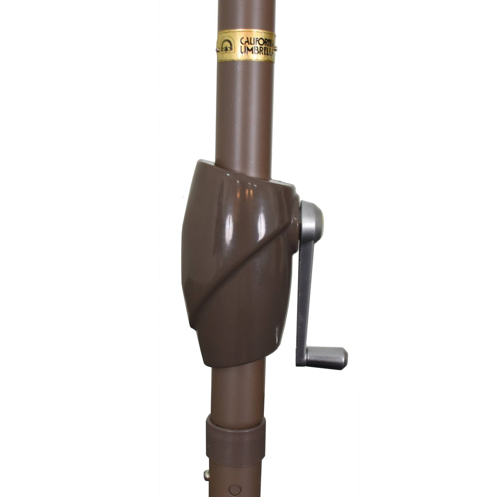 9 ft. Aluminum Push Tilt Patio Umbrella L961