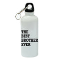 White Aluminum Sports 20 oz Water Bottle E764
