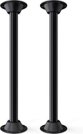 Black Surface Mount Table Leg System Two Pack Y159