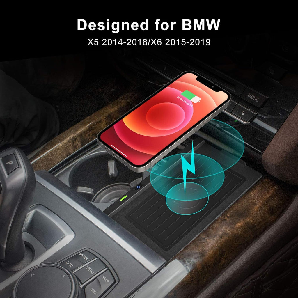Wireless Charging Pad for BMW X5 X6 D5934