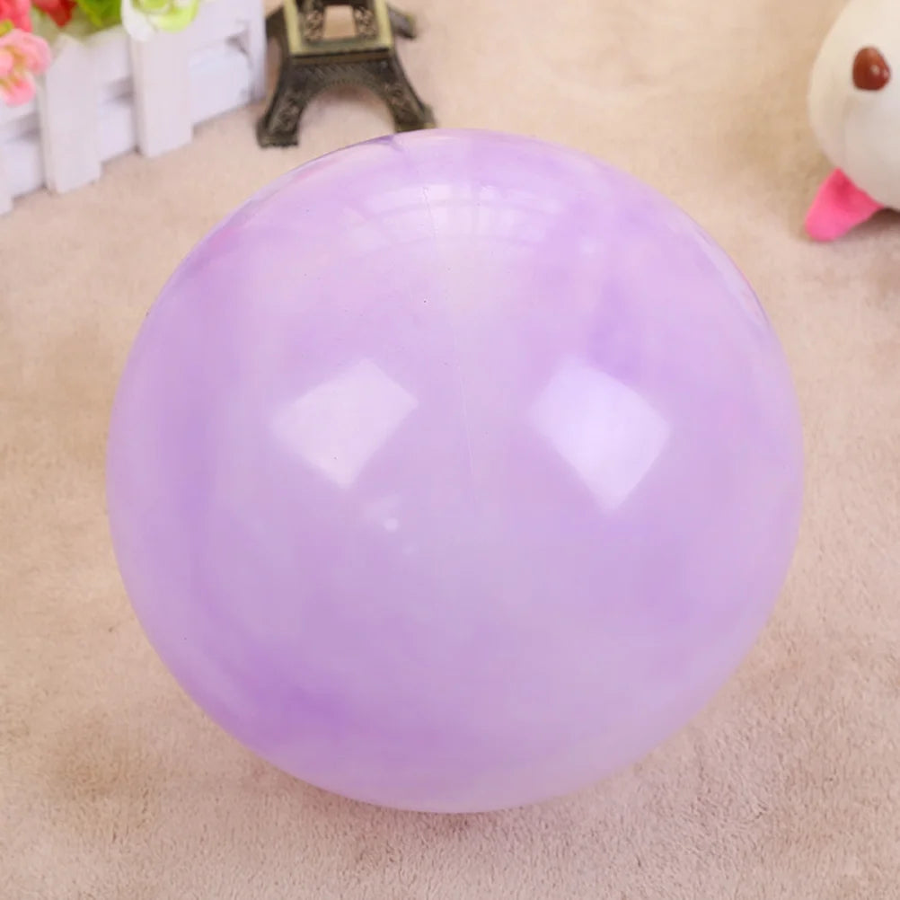 5pcs Plastic Air Filled Bouncy Rubber Balls E72936