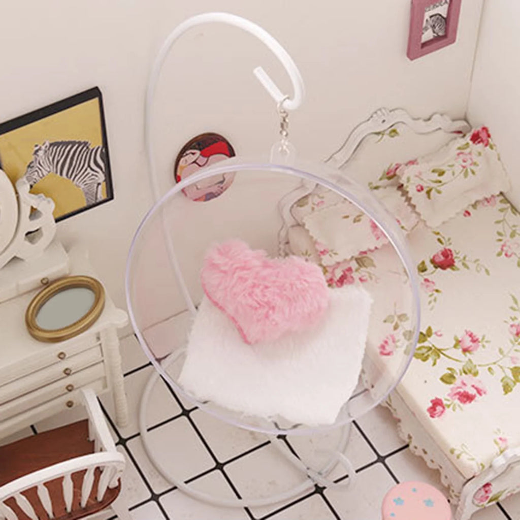 Dollhouse Miniature Swing Chair O202081