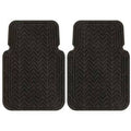 Charcoal Waterhog Car Mats with Chevron Pattern, Front Set of 2 K92775