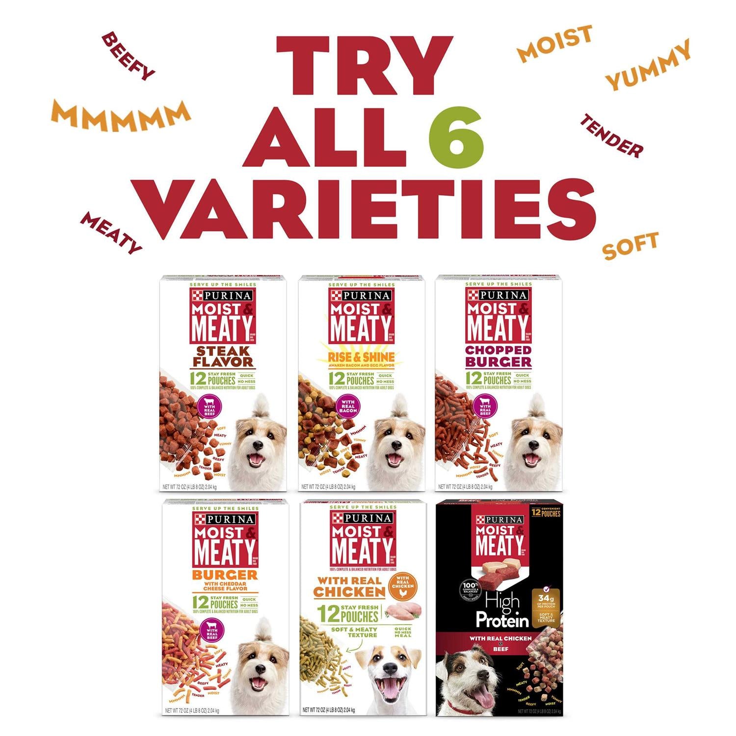 Moist and Meaty Soft Dog Food Real Chicken Recipe D400672