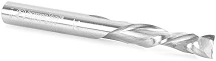 CNC Solid Carbide Compression Spiral 1/4 Dia x 7/8 x 1/4 Shank D161