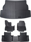 Rubber Car Floor Mats and Cargo Trunk Mats Set for Toyota Rav4 2019 2020 2021 2022 O235502