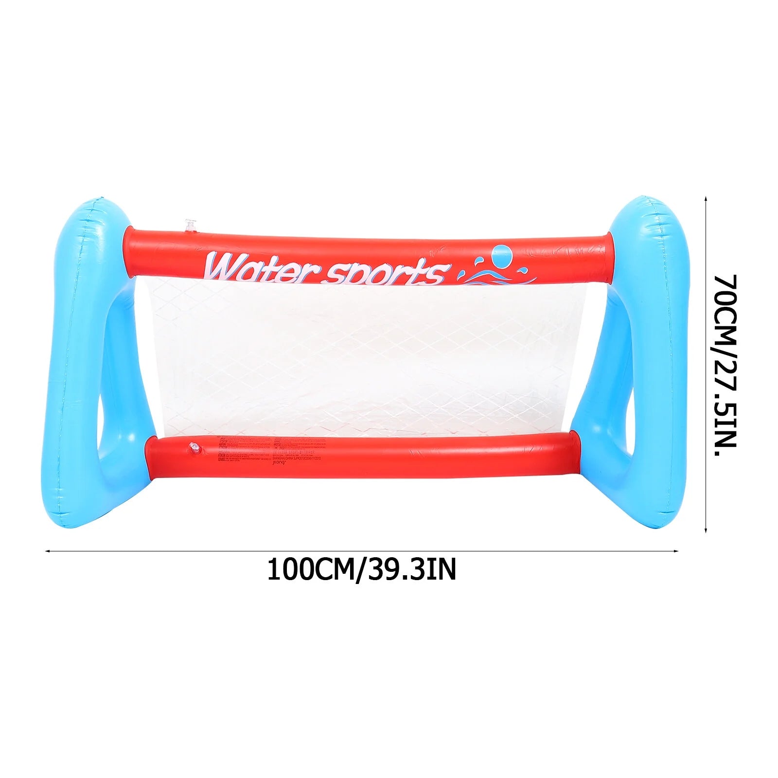 Inflatable Pool Float Set with Volleyball Net and Volleyballs T3465