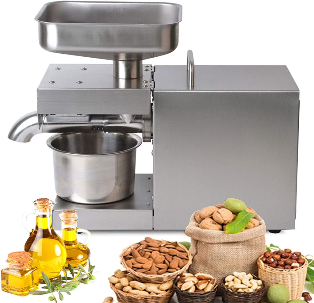 600W Electric Stainless Steel Oil Press Machine Y689963