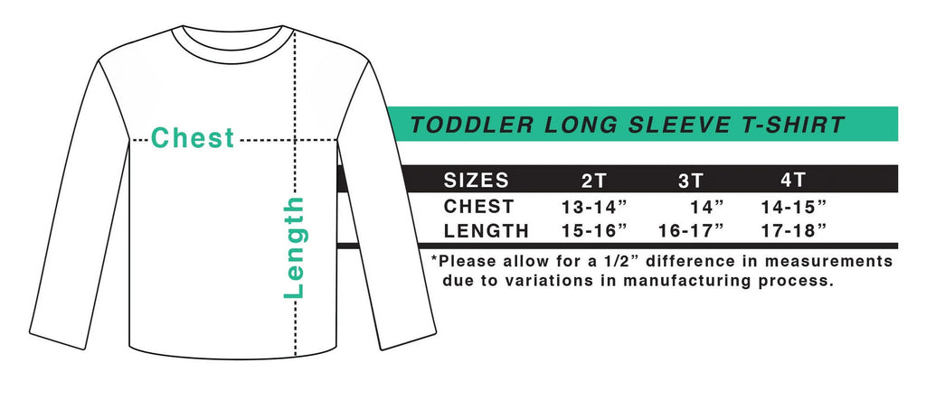 Long Sleeve Toddler T-Shirt S5581