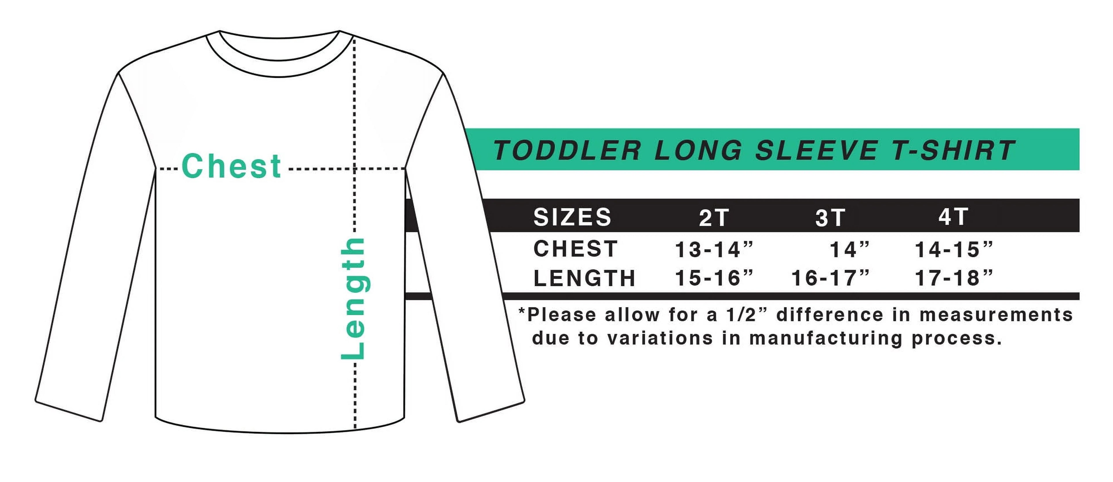 Long Sleeve Toddler T-Shirt S5581