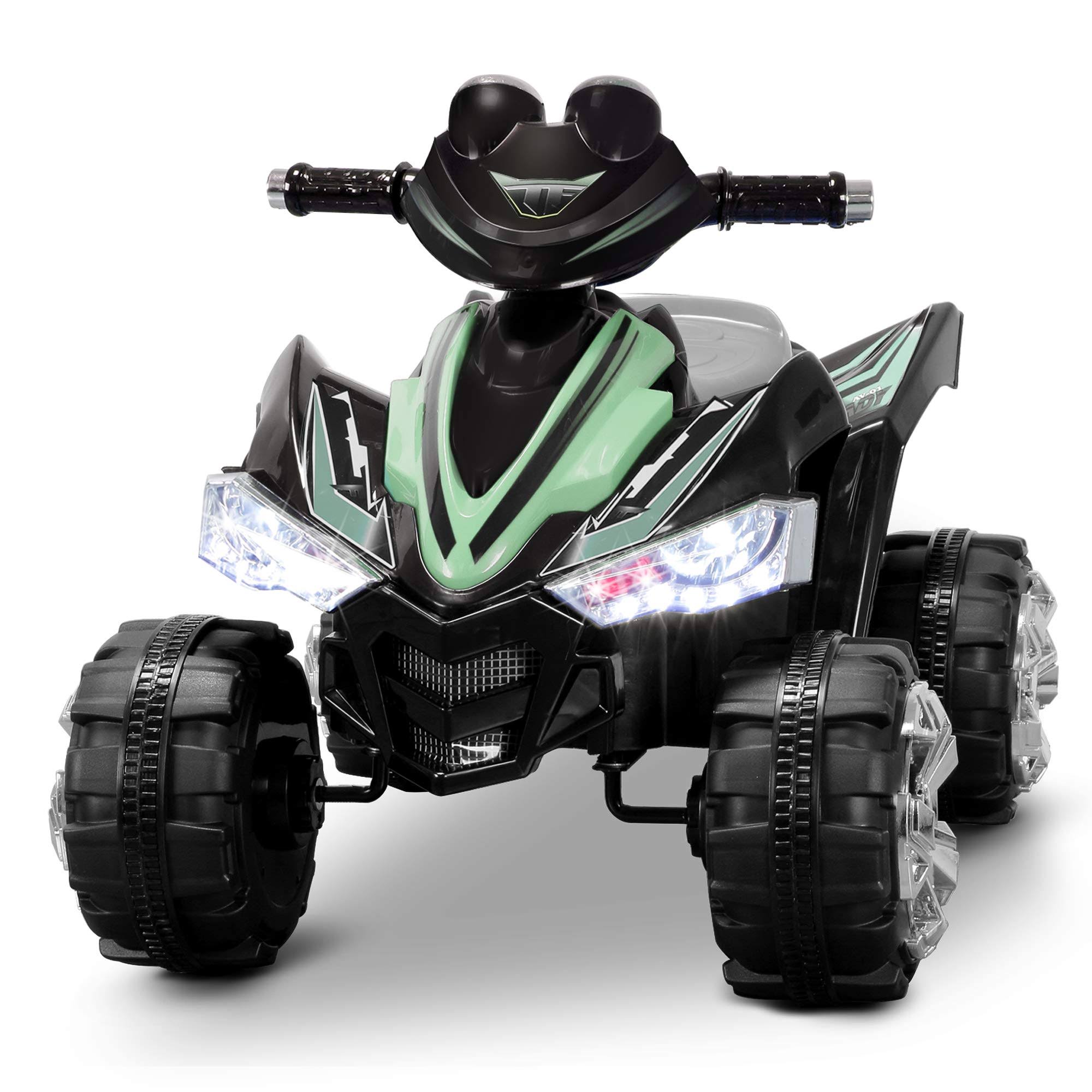 Light Green 12V Battery Powered Electric Ride on ATV Car T2474