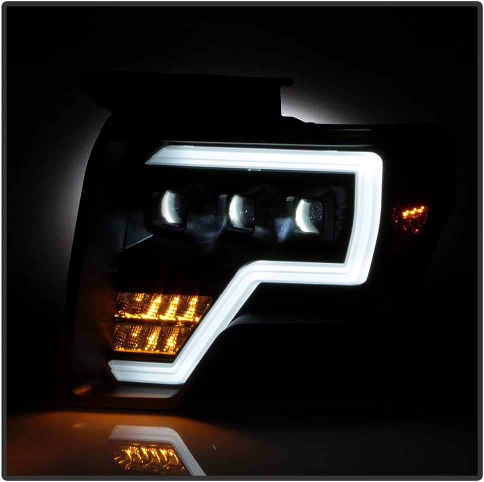 Pair of Full LED Projector Headlights for Ford F 150 Pickup R90583