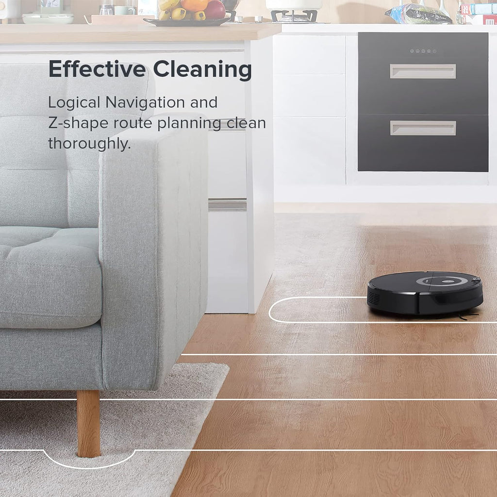 Robot Vacuum Cleaner with 2500Pa Strong Suction, 5200mAh Large Battery B16852