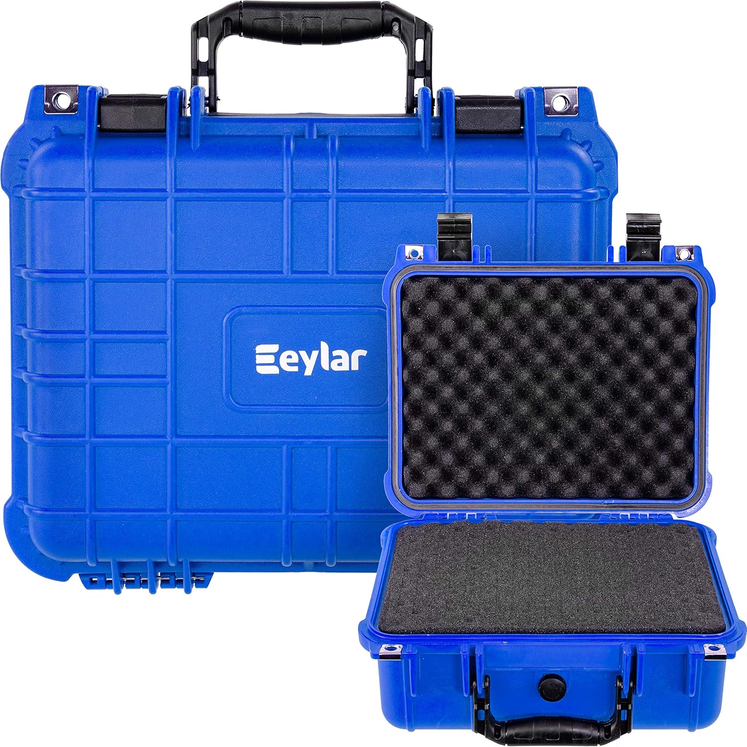 Blue Pack of 2 Hard Camera Case with Foam N5757