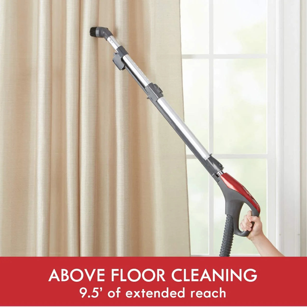 Red Bagged Canister Vacuum Cleaner L3213