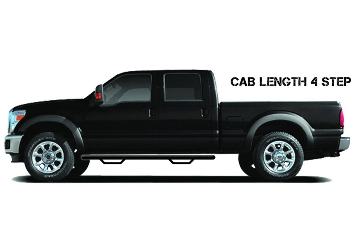 Textured Black Nerf Step Cab Length B936483