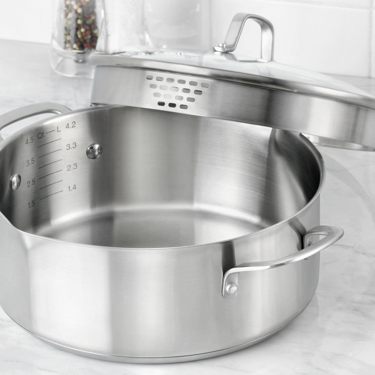 5-Quart Stainless Steel Dutch Oven W992
