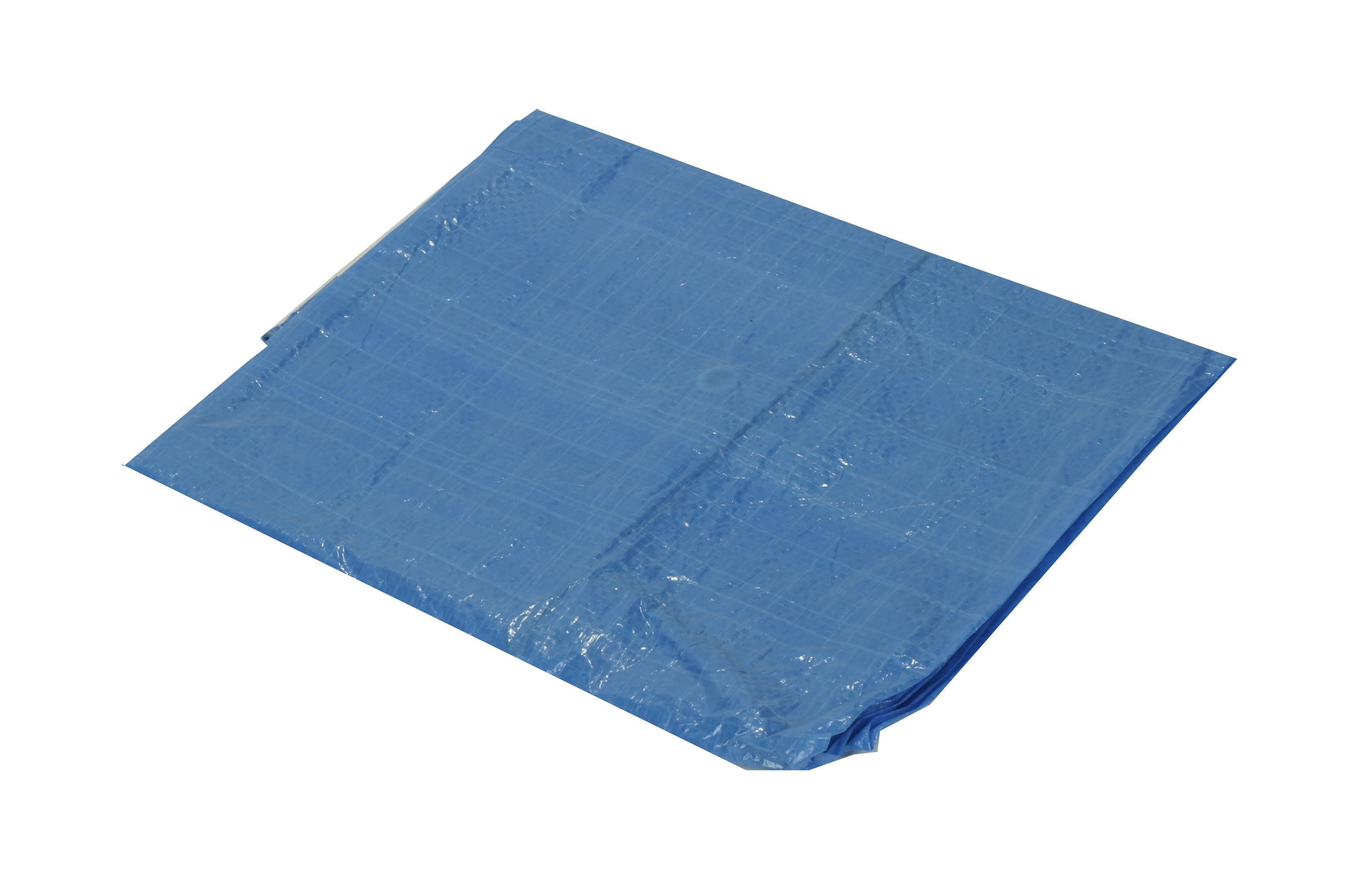 50 Ft. x 50 Ft. 2.9 Oz. Blue Tarp B4183