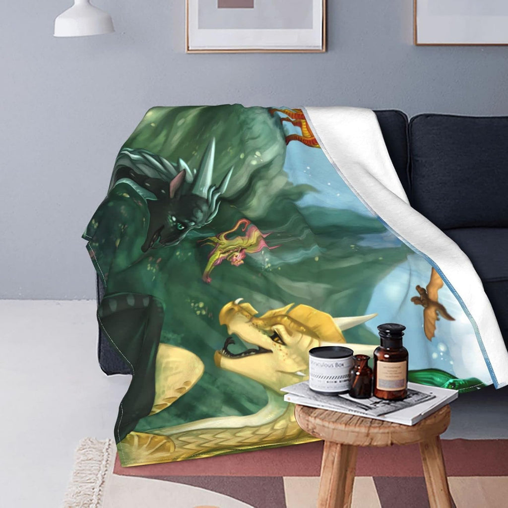 Queen Size Flannel Fleece Throw Blanket L6250