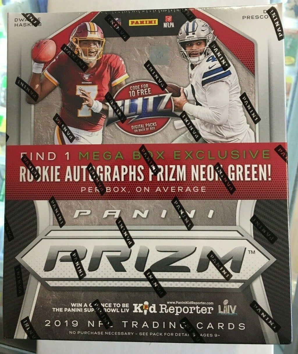 Football Retail Mega Box Factory Sealed 10 Packs H93347