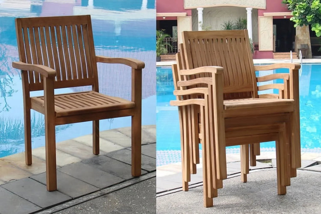 Teak 3 Pc Outdoor Dining Set T1059