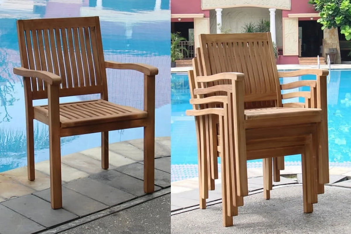 Teak 3 Pc Outdoor Dining Set T1059