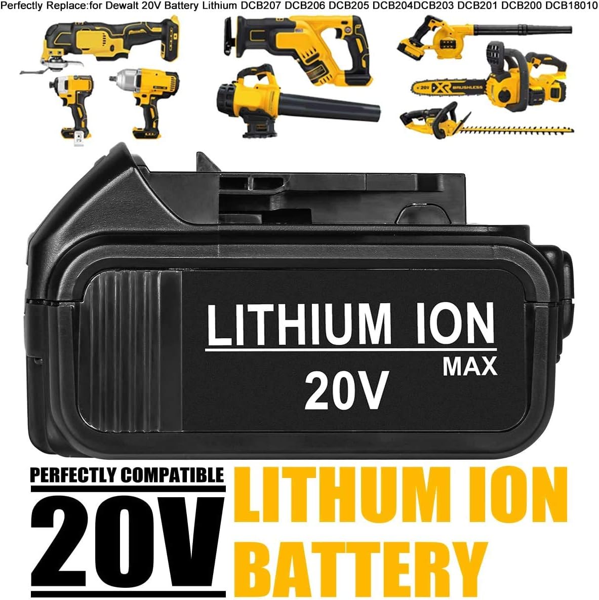 5.0Ah 2Pack Replacement Battery with Charger N4250