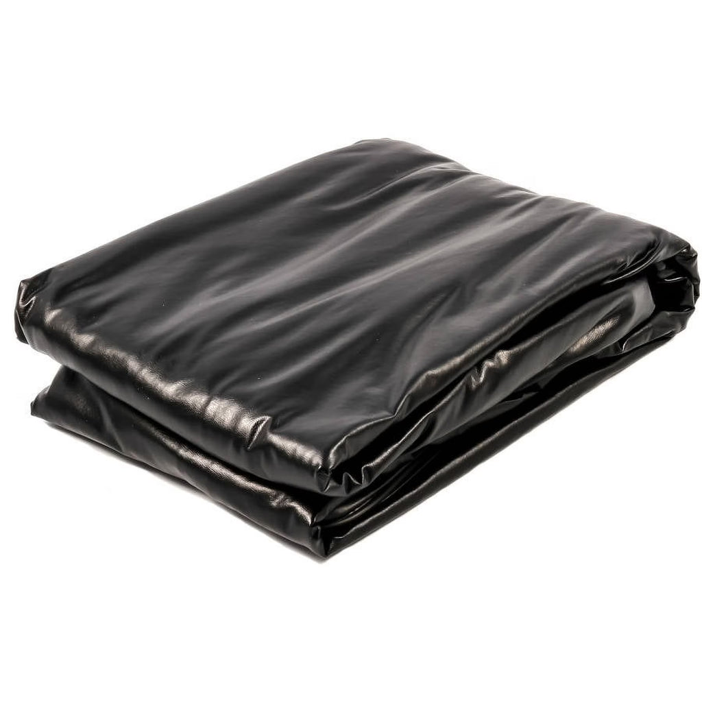 Black Heavy-Duty Vinyl AC Cover with Locking Draw Cord U28210