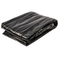 Black Heavy-Duty Vinyl AC Cover with Locking Draw Cord U28210