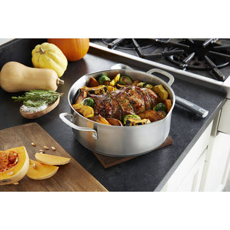 5-Quart Stainless Steel Dutch Oven W992