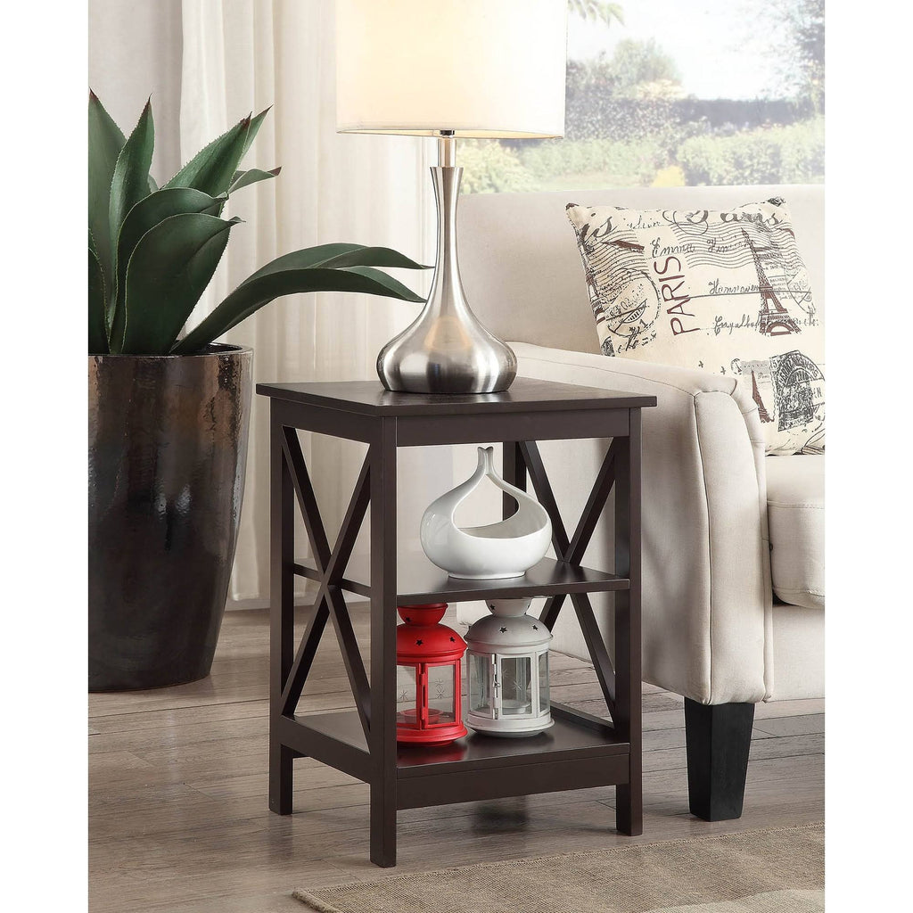 Cobalt Blue X-Base End Table R5436