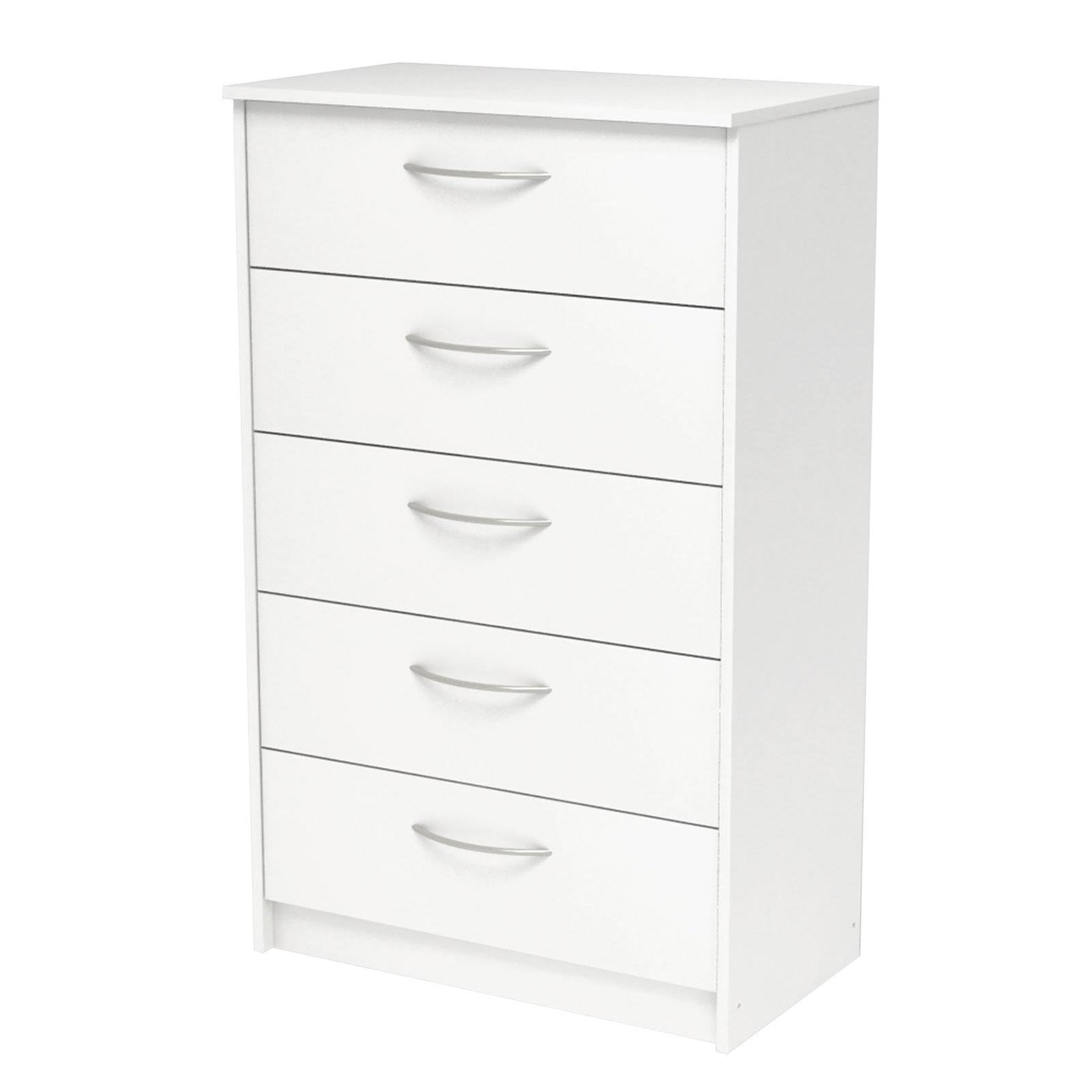 Antique White 5-Drawer Chest Q789735