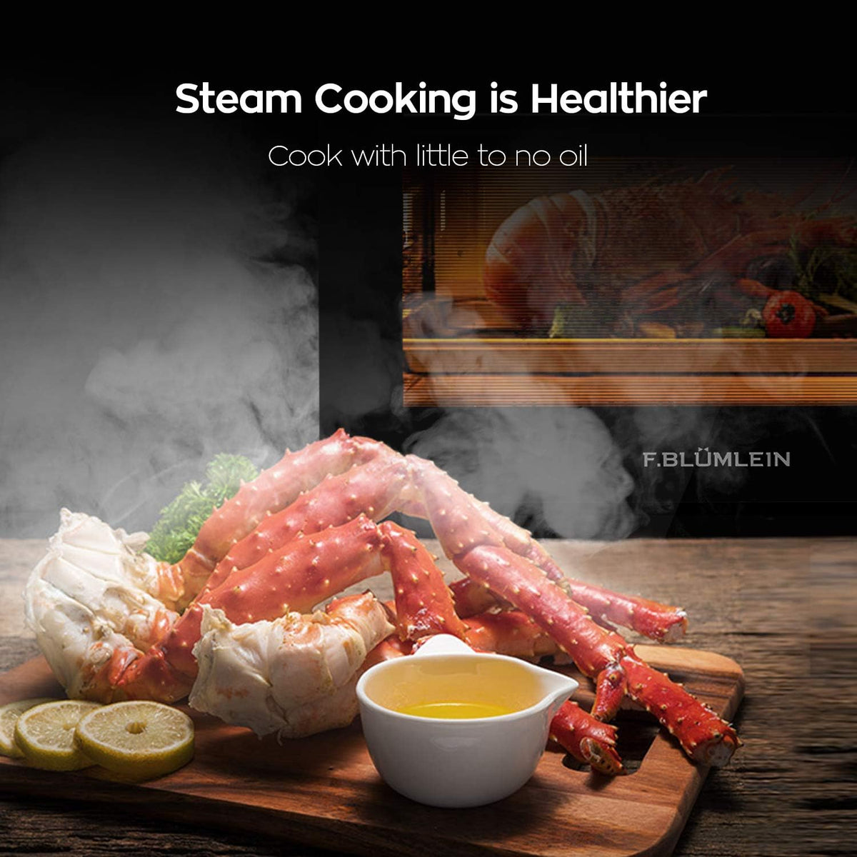 Steam Convection Oven Countertop 34 Qt S130